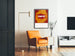 Väggposter Jazz Jump Up Neon Vintage