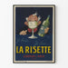 Vintageposter La Risette anislikör