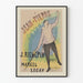 Vintageposter Jean-Pierre för väggdekoration Artem Legrand