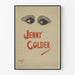 Vintageposter Jenny Golder med intensiv blick