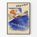 Vintageposter för väggdekoration Jenny on the Job Beauty Sleep