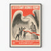 Vintage dekorativ poster Jesteśmy Jednej Krwi