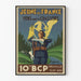 Vintage militär poster Ungdom från Frankrike 10:e BCP Neuville-sur-Ain
