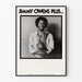 Vintageposter Jimmy Owens Plus i svartvitt