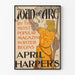 Vintageposter av Joan of Arc av Edward Penfield