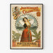 Vintageposter John W. Isham Kändisar Mattie Wilkes Soprano