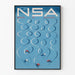 Art Déco-Poster Join NSA National Ski Association