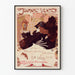 Vintage poster Le Journal des Ventes Väggdekoration