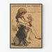 Vintageposter för Parisdagen 14 juli 1917