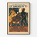 Vintageposter för internationell konst- och trädgårdsutställning Mannheim 1907