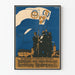 Vintageposter för industriell och konstnärlig utställning Nürnberg 1906