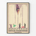 Jungmühle Dortmund Krüger Passage Poster - Vintage väggdekoration i art déco-stil