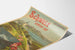 Vintageposter av Jura-Simplon-Bahn Schweiz vid Genèvesjön – Vintage väggdekoration