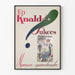 Vintage poster för väggdekoration En Knald Sukces med retrodesign