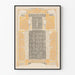 Affisch Kalender November 1899 Art Nouveau