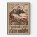 Tysk militär propagandaposter från 1917 - Historisk dekorativ poster
