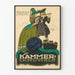 Vintageposter Kammer Lichtspiele - Konstnärlig väggdekoration