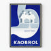 Vintageposter Kaobrol Sårvård Perfekt Sedativ