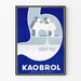 Vintageaffisch Kaobrol Plåster Perfekt Väggdekoration