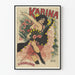 Vintageposter Karina L'Horloge av Louis Oury