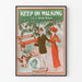 vintageposter Keep on Walking Irving Berlin