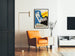 Vintageposter Keep Your Feet Clean - Retro Väggdekoration