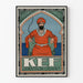 Vintageposter KEF Orientaliska Cigaret väggdekoration