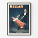 Vintageposter Kellar Levitation - Magisk väggdekoration