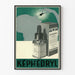 Vintageaffisch Képhédryl - Dekorativ medicinflaska med droppar