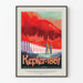 Väggdekorationsposter Kepler-186f Exoplanetplanet