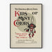Vintageposter för barnböcker Kids of Many Colors