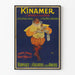Vintageposter Kinamer Apéritif för alla - Retro väggdekoration