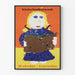 Vintageposter för Kinderboekenweek 1959 för barnrumsdekoration
