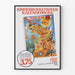 Poster Kinderboekenweek Kalenderbok 1982 väggdekoration vintage