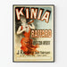 Vintageposter Kinia Raffard Amer Toni Aperitif - Retro väggdekoration
