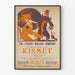 Vintageposter Kismet - Orientaliskt väggdekoration