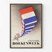 Vintageposter Boekenweek 1938 - Bokväggsdekor