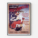 Vintageposter Kola Champagne för retro väggdekoration