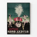 Vintageposter Kong Lystig, historisk komedi i 5 akter