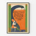 Vintageposter för väggdekoration Korsetthaus Gustav Köhler Leipzig