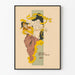 Vintageposter Kostumball Konstnär Sångare Förening 1896