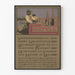 Vintageposter Krefeld – Industriell och urban väggdekoration