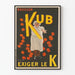Vintageposter Bouillon KUB - Kräver K