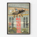 Vintageposter The First Aero Show - Retro flygplansväggdekoration