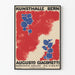 Affisch Kunsthalle Bern - Utställning Augusto Giacometti, Hermann Haller, P-E Vibert 1924
