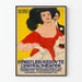 Vintageposter av Kunstler Redoute för Centralteatern