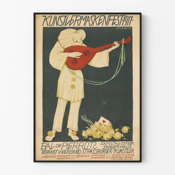 Poster Bal de Pierrots 1911