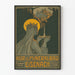 Vintageposter för Kur- und Mineralbad Eisenach för väggdekoration