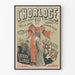 Vintageposter L'Horloge Champs-Élysées Armand Ben