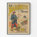Vintageposter La Baïonnette Journal Lördag